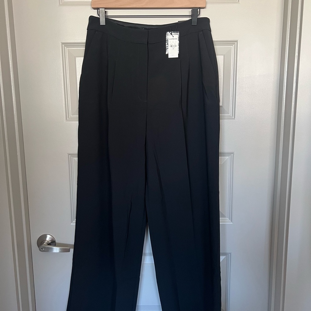 Express Black Wide Leg Women's Pants